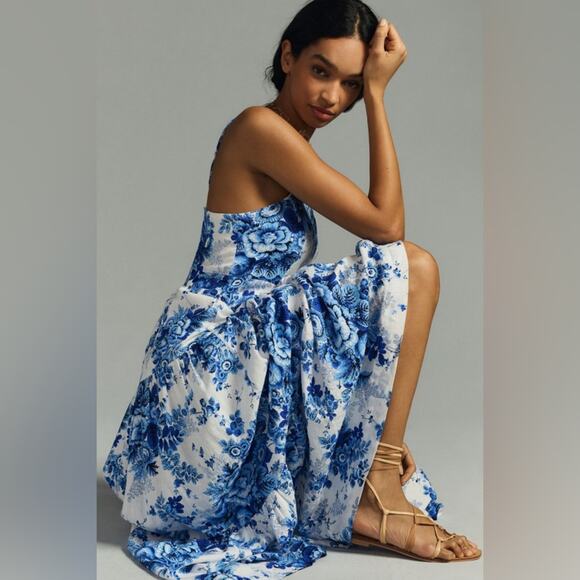 Maeve Floral Drop-Waist Dress - Picture 2 of 8